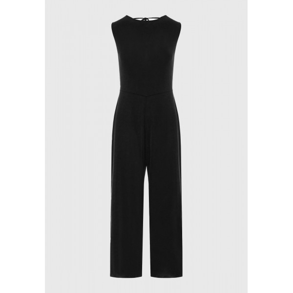 Funky Buddha Open Back Ολόσωμη Φόρμα Γυναικεία (FBL013-109-12-BLACK)