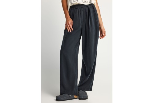 Funky Buddha Lyocell Παντελόνα Γυναικεία (FBL013-110-02-BLACK)