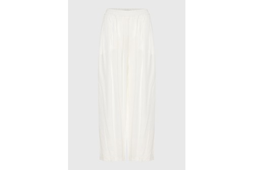 Funky Buddha Lyocell Παντελόνα Γυναικεία (FBL013-110-02-OFF-WHITE)