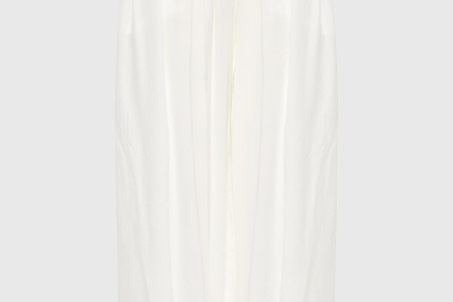 Funky Buddha Lyocell Παντελόνα Γυναικεία (FBL013-110-02-OFF-WHITE)