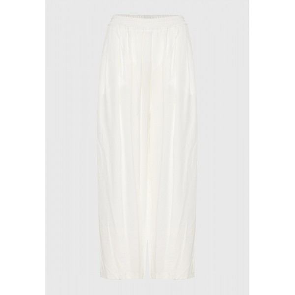 Funky Buddha Lyocell Παντελόνα Γυναικεία (FBL013-110-02-OFF-WHITE)
