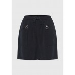 Funky Buddha Lyocell  Σορτς Casual Γυναικείο (FBL013-110-03-BLACK)
