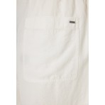 Funky Buddha Lyocell  Σορτς Casual Γυναικείο (FBL013-110-03-OFF-WHITE)