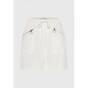 Funky Buddha Lyocell  Σορτς Casual Γυναικείο (FBL013-110-03-OFF-WHITE)