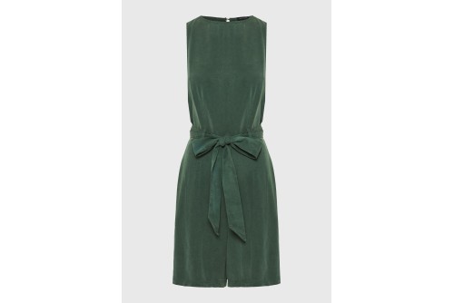 Funky Buddha Lyocell Ολόσωμο Σορτς Γυναικείο (FBL013-110-12-BISTROT-GREEN)