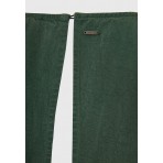 Funky Buddha Γυναικεία Ολόσωμη Φόρμα-Σορτς (FBL013-110-12-BISTROT-GREEN)