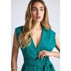 Funky Buddha Γυναικείο Γιλέκο (FBL013-111-01-POOL-GREEN)