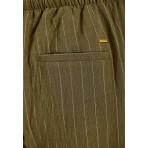 Funky Buddha Γυναικεία Παντελόνα Λαδί