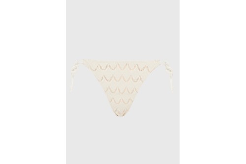 Funky Buddha Μαγιό Σλιπ Γυναικείο (FBL013-111-16B-OFF-WHITE)
