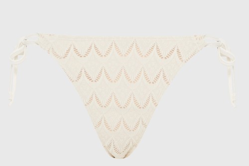 Funky Buddha Μαγιό Σλιπ Γυναικείο (FBL013-111-16B-OFF-WHITE)