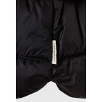 Funky Buddha Γυναικείο Αμάνικο Μπουφάν Μαύρο