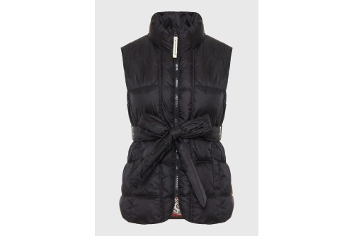 Funky Buddha Μπουφάν Αμάνικο Γυναικείο (FBL013-112-01-BLACK)