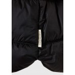 Funky Buddha Γυναικείο Αμάνικο Μπουφάν Μαύρο