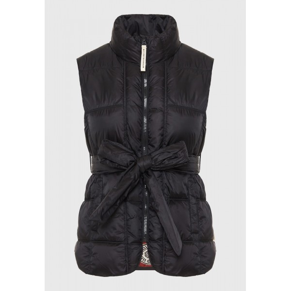 Funky Buddha Μπουφάν Αμάνικο Γυναικείο (FBL013-112-01-BLACK)