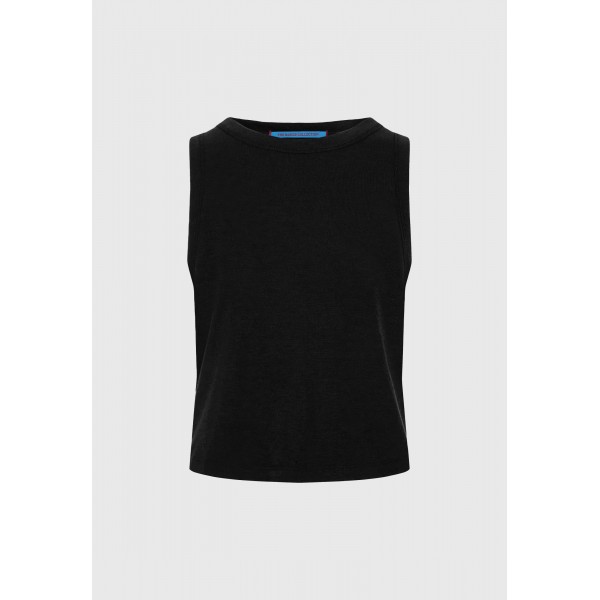 Funky Buddha The Basics Collection Viscose Μπλούζα Αμάνικη Γυναικεία (FBL013-112-04-BLACK)