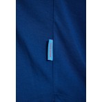 Funky Buddha Γυναικεία Αμάνικη Μπλούζα Μπλε