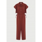 Funky Buddha Γυναικεία Ολόσωμη Φόρμα Καφέ