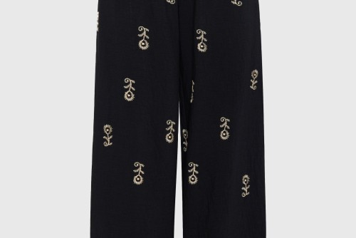 Funky Buddha Relaxed Παντελόνα Γυναικεία (FBL013-114-02-BLACK)
