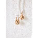 Funky Buddha Γυναικείο Μακρυμάνικο Πουκάμισο Λευκό