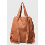 Funky Buddha Cotton Τσάντα Πλάτης Casual (FBL013-114-10-MOCHA-MOUSSE)