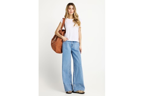 Funky Buddha Cotton Τσάντα Πλάτης Casual (FBL013-114-10-MOCHA-MOUSSE)