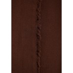 Funky Buddha Γυναικεία Φούστα Μidi Καφέ