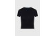 Funky Buddha Γυναικείο Κοντομάνικο T-Shirt Μαύρο