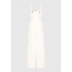 Funky Buddha Γυναικεία Ολόσωμη Φόρμα Λευκή