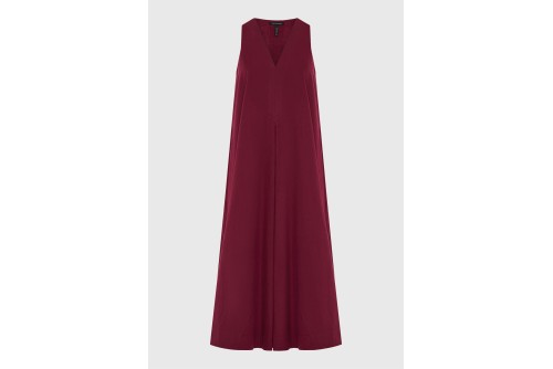 Funky Buddha Relaxed Φόρεμα Maxi Γυναικείο (FBL013-118-13-BURGUNDY)