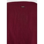 Funky Buddha Γυναικείο Φόρεμα Maxi Μπορντό