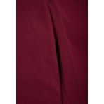 Funky Buddha Γυναικείο Φόρεμα Maxi Μπορντό