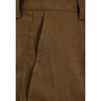 Funky Buddha Γυναικεία Φούστα Mini Καφέ