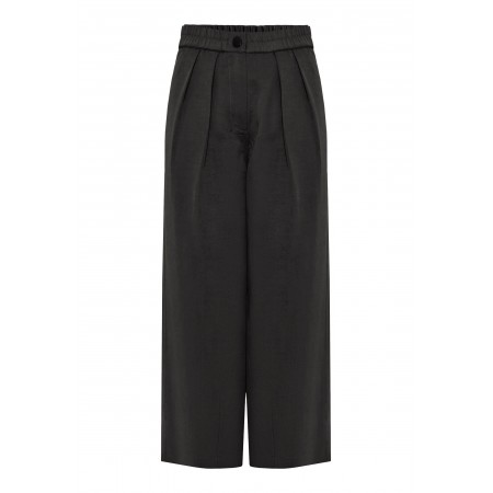 Funky Buddha Γυναικεία Παντελόνα Μαύρη