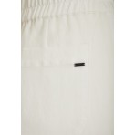 Funky Buddha Γυναικεία Παντελόνα Λευκή