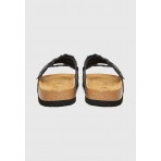Funky Buddha Suede Σανδάλια (FBL013-119-08-BLACK)