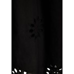 Funky Buddha Γυναικεία Φούστα Midi Μαύρη