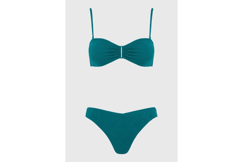 Funky Buddha Γυναικείο Μαγιό Bikini Top Κυπαρισσί