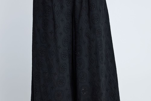 Funky Buddha Relaxed Fit Pallazo Παντελόνα Γυναικεία (FBL013-121-02-BLACK)