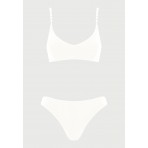 Funky Buddha Μαγιό Bikini Top Γυναικείο (FBL013-121-16T-WHITE)
