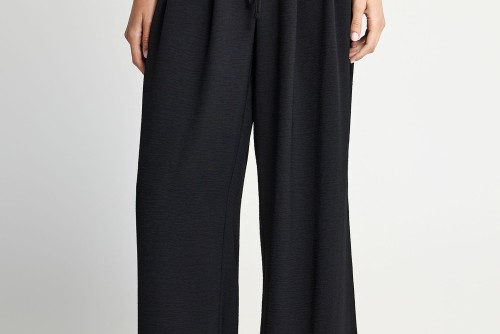 Funky Buddha Relaxed Fit Παντελόνα Γυναικεία (FBL013-122-02-BLACK)