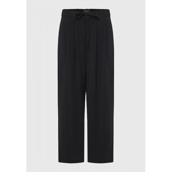 Funky Buddha Relaxed Fit Παντελόνα Γυναικεία (FBL013-122-02-BLACK)