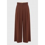 Funky Buddha Γυναικεία Παντελόνα Καφέ