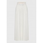 Funky Buddha Γυναικεία Παντελόνα Λευκή