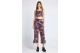 Funky Buddha Γυναικείο Αμάνικο Crop Top Πολύχρωμο