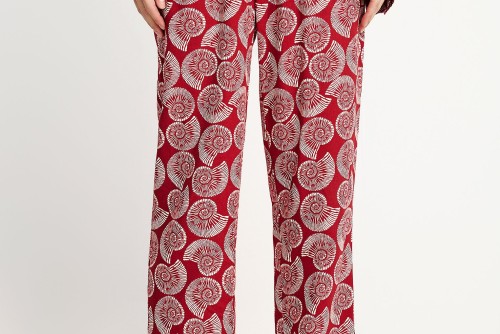 Funky Buddha Παντελόνι Casual Γυναικείο (FBL013-125-02-BAKED-APPLE)