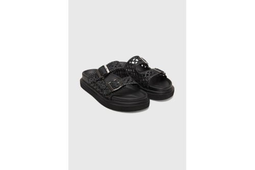 Funky Buddha Σανδάλια (FBL013-128-08-BLACK)