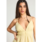 Funky Buddha Γυναικείο Φόρεμα Μάξι (FBL013-129-13-LEMONADE)
