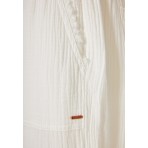 Funky Buddha Wide Leg Παντελόνα Γυναικεία (FBL013-130-02-OFF-WHITE)