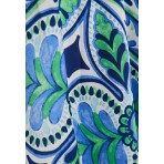 Funky Buddha Ethnic Φόρεμα Midi Γυναικείο (FBL013-131-13-TWILIGHT-BLUE)