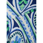 Funky Buddha Ethnic Φόρεμα Midi Γυναικείο (FBL013-131-13-TWILIGHT-BLUE)